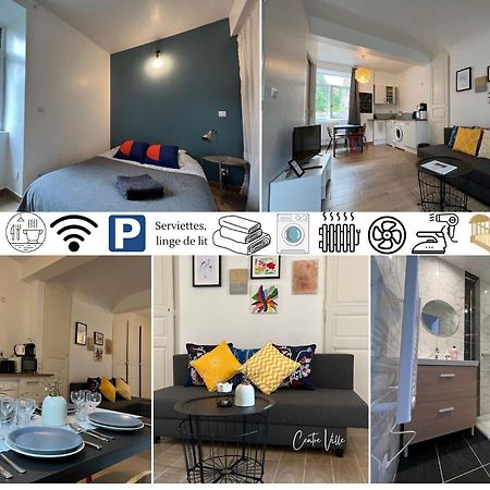 Tabi Appart ,Modern Chic Vs Free Parking,Wifi,Draps ทิแยร์ ภายนอก รูปภาพ