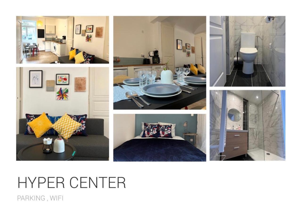 Tabi Appart ,Modern Chic Vs Free Parking,Wifi,Draps ทิแยร์ ภายนอก รูปภาพ