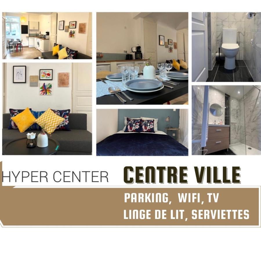 Tabi Appart ,Modern Chic Vs Free Parking,Wifi,Draps ทิแยร์ ภายนอก รูปภาพ
