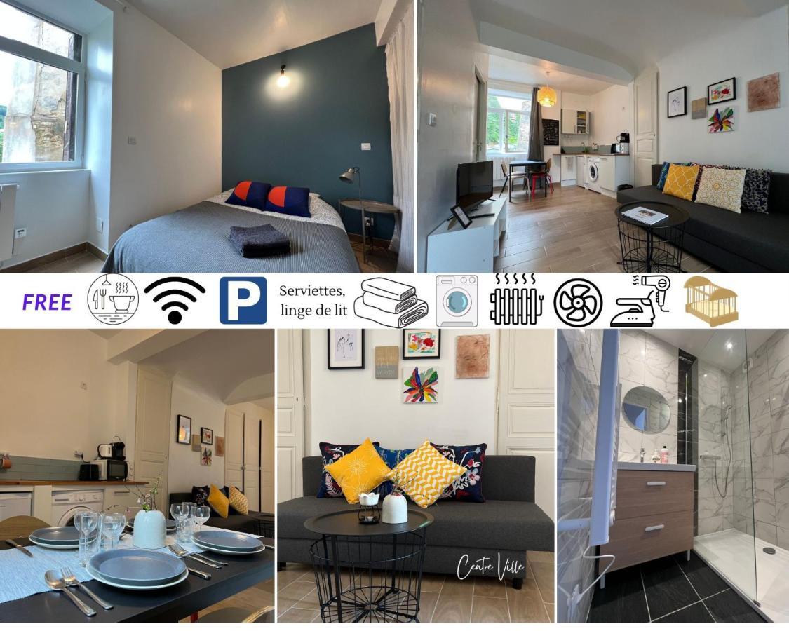 Tabi Appart ,Modern Chic Vs Free Parking,Wifi,Draps ทิแยร์ ภายนอก รูปภาพ