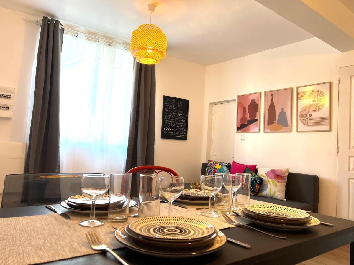 Tabi Appart ,Modern Chic Vs Free Parking,Wifi,Draps ทิแยร์ ภายนอก รูปภาพ